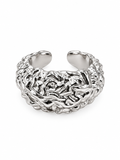 Anillo roca silver