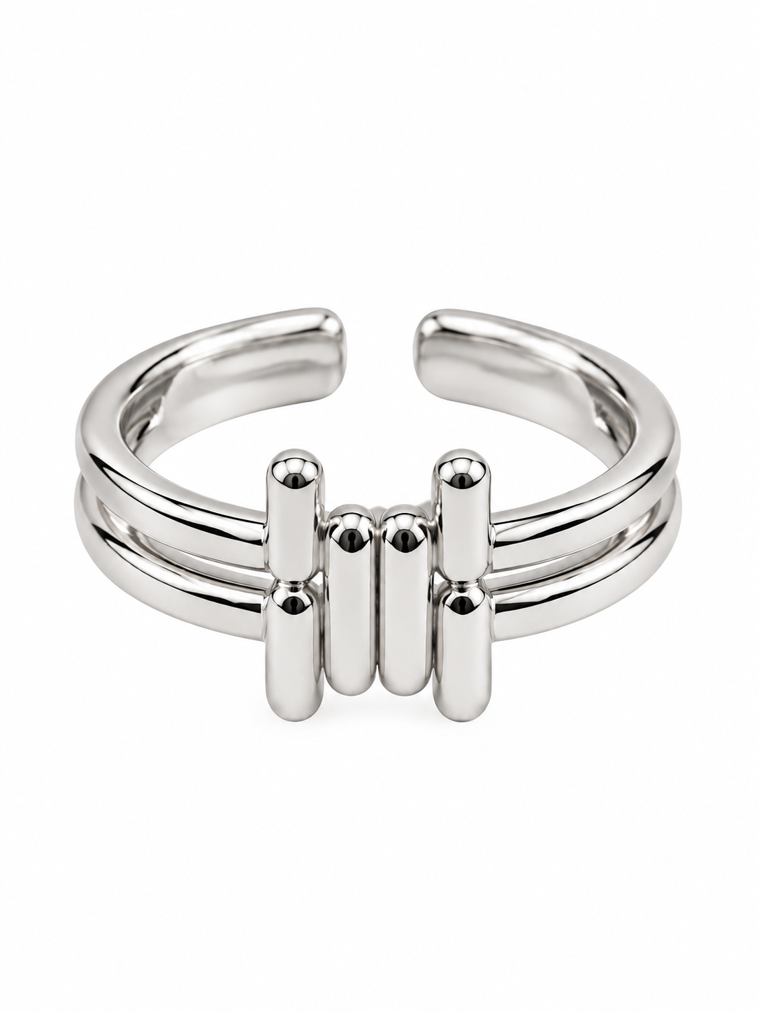 Anillo trama silver