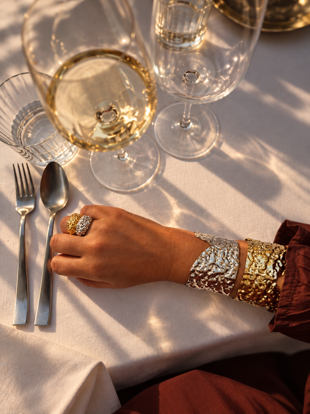 Brazalete Alda silver