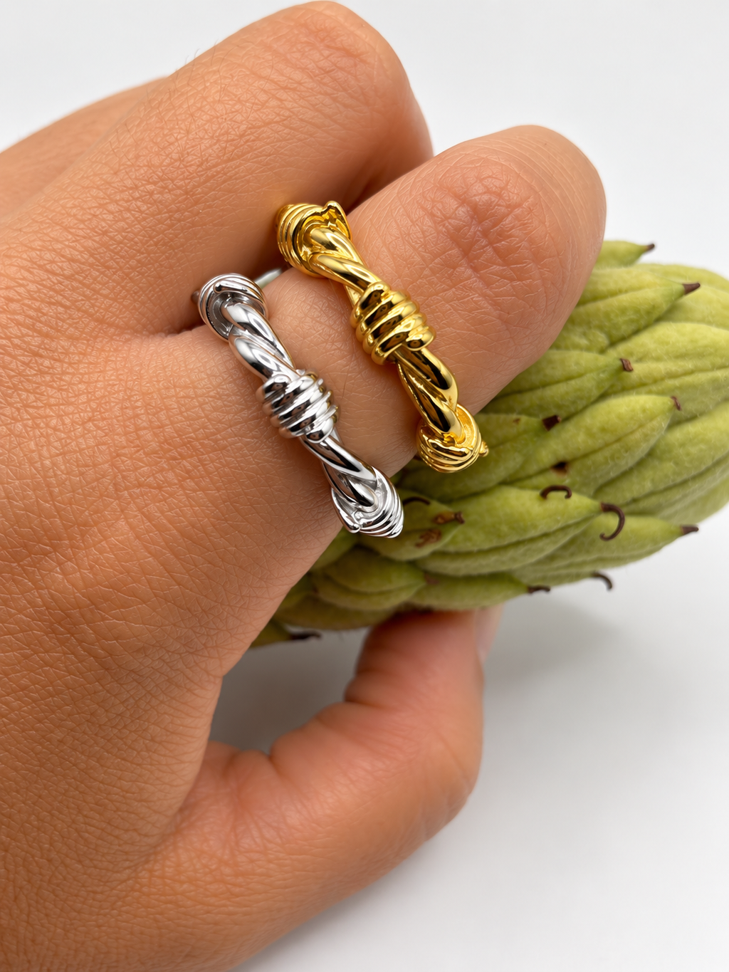 Anillo raíz gold
